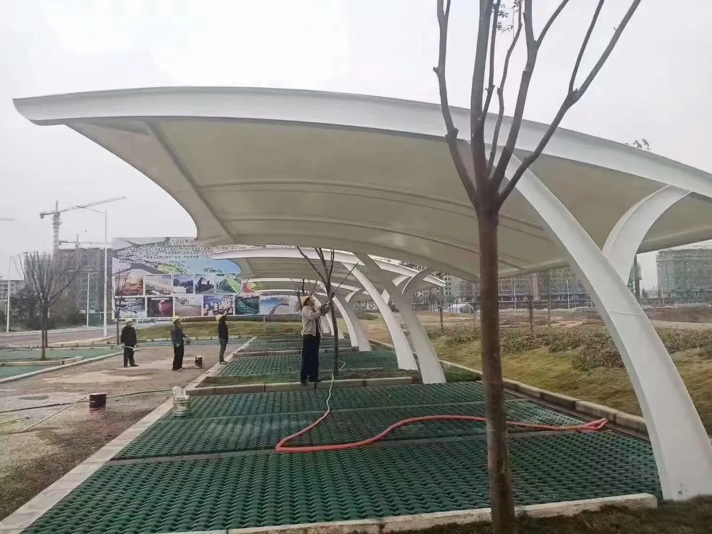 贵州贵阳膜结构车棚采购避坑指南：本地气候不同，别拿低价当性价比